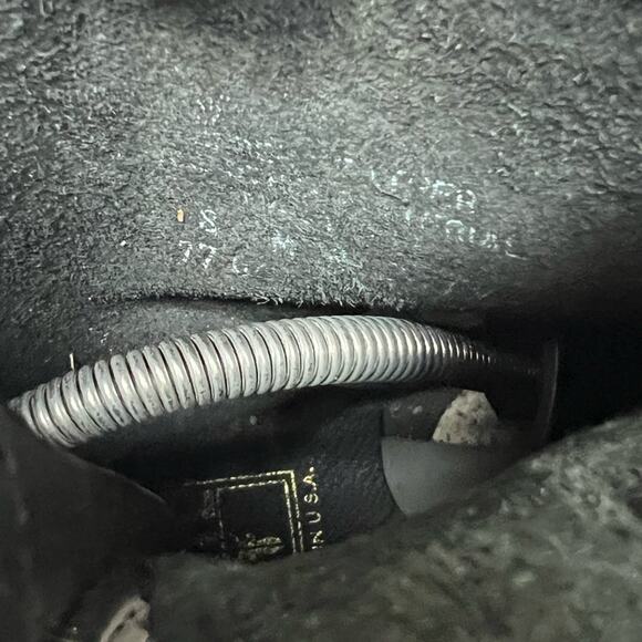 Frye Black Engineer Pull On Round Toe Boots Women’s Size 8m BARELY WORN - Picture 10 of 11